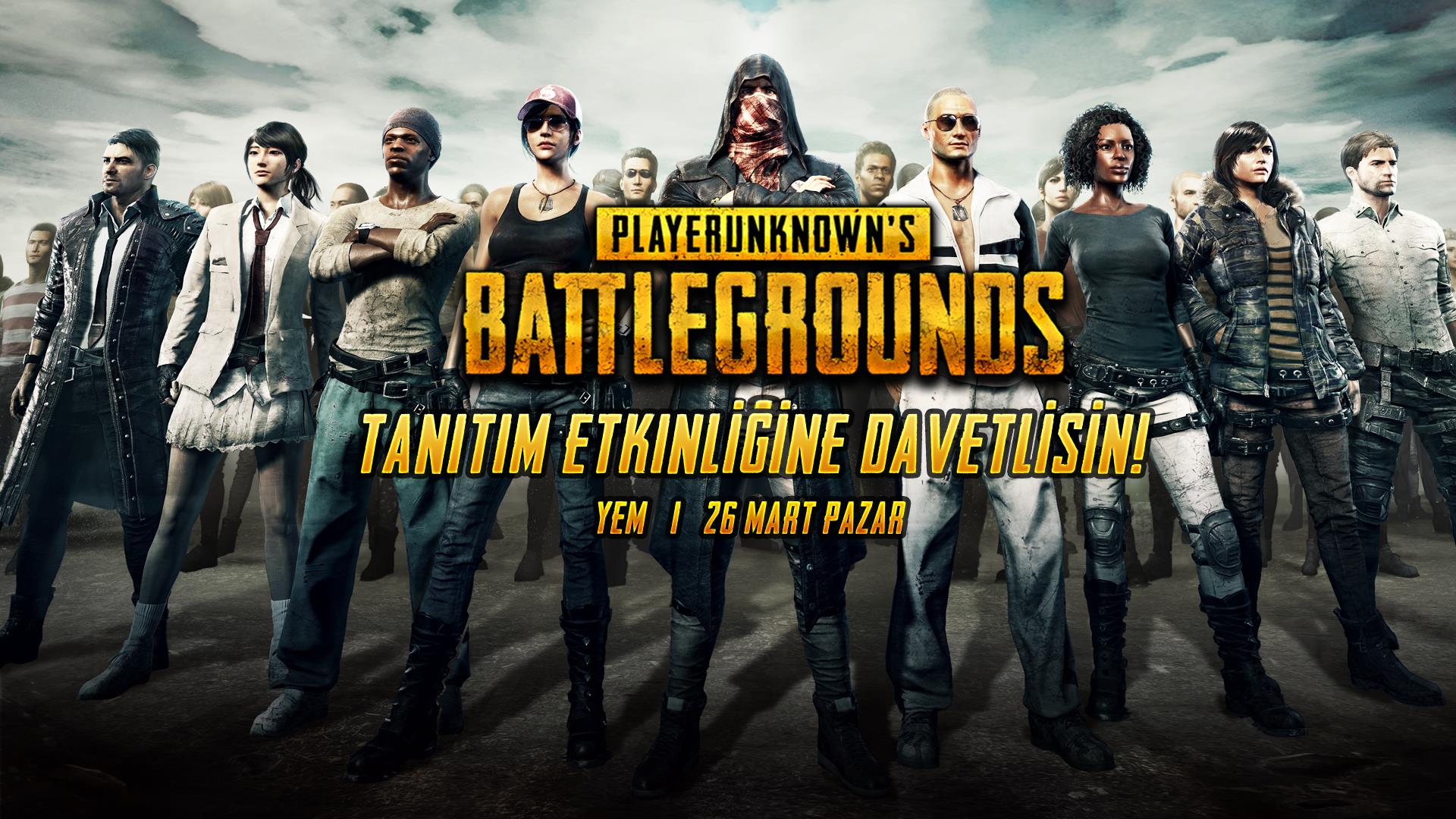 Playerunknown's Battlegrounds Tanıtım Etkinliği